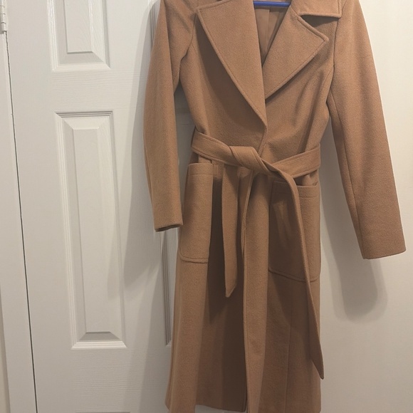 Michael Kors Belted Wool Coat - Picture 4 of 5